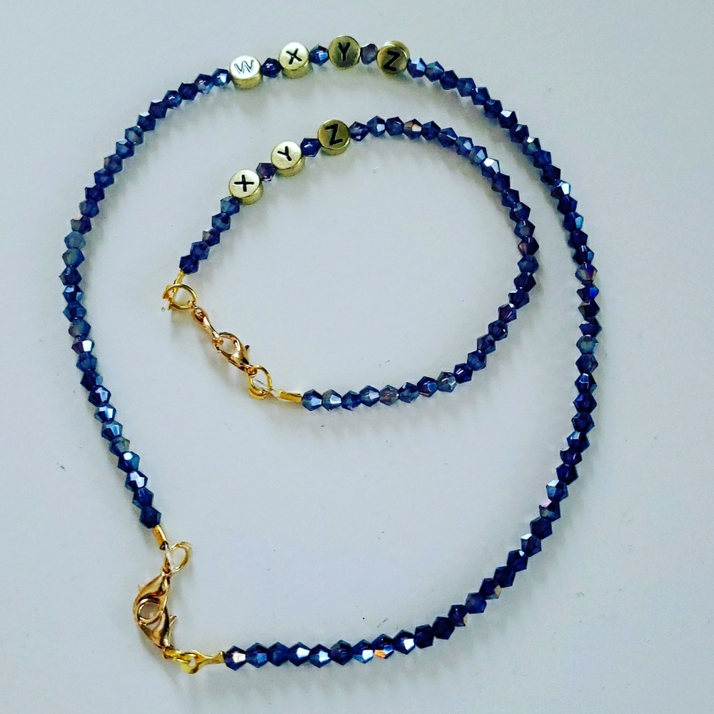 Customized Designs necklace and bracelet